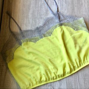 Free People Sheer Intimate Crop Top